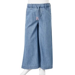 Pantaloni da Bambino Blu Denim 128