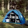 vidaXL Tenda Portaoggetti 9 Scomparti Blu 125x50x68 cm Taffetà 185T