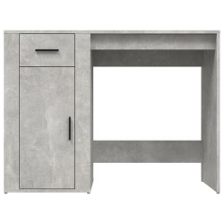   Scrivania Grigio Cemento 100x49x75 cm in Legno ingegnerizzato