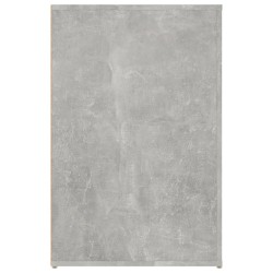   Scrivania Grigio Cemento 100x49x75 cm in Legno ingegnerizzato