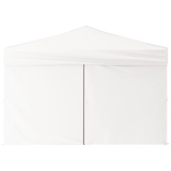   Tenda per Feste Pieghevole con Pareti Laterali Bianco 3x3 m