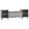   Mobile TV Grigio Sonoma 160x35x55 cm in Legno ingegnerizzato