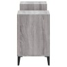   Mobile TV Grigio Sonoma 160x35x55 cm in Legno ingegnerizzato