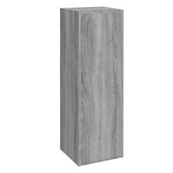 Mobili TV 2 pz Grigio Sonoma 30,5x30x90 cm in Legno ingegnerizzato