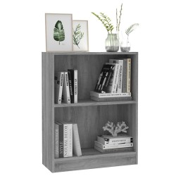   Libreria Grigio Sonoma 60x24x74,5 cm in Legno ingegnerizzato