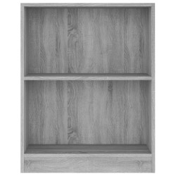   Libreria Grigio Sonoma 60x24x74,5 cm in Legno ingegnerizzato