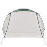 vidaXL Tenda da Campeggio 6 Persone Verde 412x370x190 cm Taffetà 190T