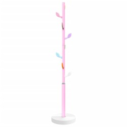 vidaXL Appendiabiti Rosa 172 cm in Ferro Verniciato a Polvere