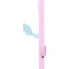 vidaXL Appendiabiti Rosa 172 cm in Ferro Verniciato a Polvere