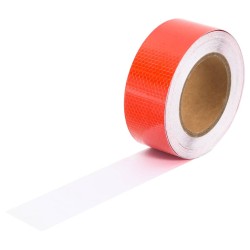 Nastro Riflettente Rosso 5 cm x 20 m PVC