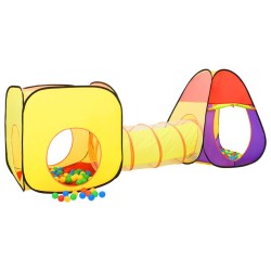   Tenda da Gioco per Bambini 250 Palline Multicolore 255x80x100cm