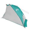 vidaXL Tenda da Spiaggia Verde Mare 268x223x125 cm Taffetà 185T