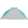 vidaXL Tenda da Spiaggia Verde Mare 268x223x125 cm Taffetà 185T