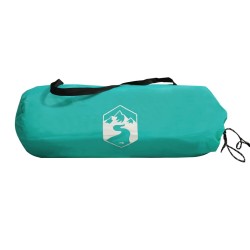 vidaXL Tenda da Spiaggia Verde Mare 268x223x125 cm Taffetà 185T