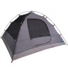 vidaXL Tenda da Campeggio 6 Persone Blu 348x340x190 cm Taffetà 190T