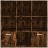   Libreria Rovere Fumo 98x30x98 cm