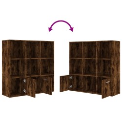   Libreria Rovere Fumo 98x30x98 cm