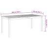 vidaXL Tavolo da Pranzo da Giardino 180x90x75 cm Legno Massello Acacia