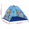   Tenda da Gioco per Bambini Blu con 250 Palline 120x120x90 cm