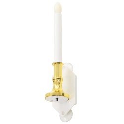 vidaXL Candele Solari 6 pz a LED Bianco Caldo