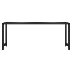 vidaXL Gambe per Tavolo da Pranzo con Struttura a H 180x80x72 cm