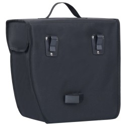 vidaXL Borsa Singola Bicicletta Impermeabile per Portapacchi 21 L Nero