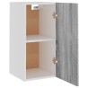   Mobile Pensile Grigio Sonoma 29,5x31x60 cm in Legno ingegnerizzato