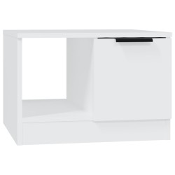   Tavolino da Salotto Bianco 50x50x36 cm in Legno ingegnerizzato