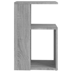   Tavolino da Salotto Grigio Sonoma 36x30x56 cm Legno ingegnerizzato