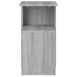   Tavolino da Salotto Grigio Sonoma 36x30x56 cm Legno ingegnerizzato