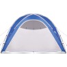 vidaXL Tenda da Festa Blu 360x360x219 cm Taffetà 190T