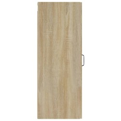   Mobile Pensile Muro Rovere Sonoma 34,5x34x90 Legno ingegnerizzato