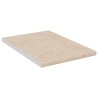 Piano da Cucina Beige con Motivo Marmo 40x60x2,8 cm Truciolato