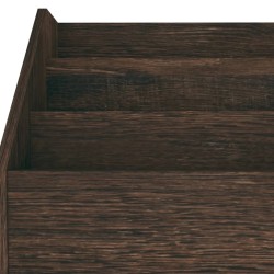   Portariviste per Bambini Rovere Fumo 71x30x78,5 cm Truciolato