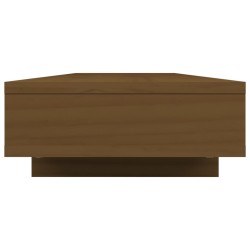   Supporto per Monitor Miele 100x27x14 cm Legno Massello di Pino