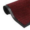   Tappeto Antipolvere Trapuntato Rettangolare 40x60cm Rosso