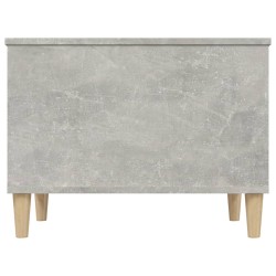   Tavolino Salotto Grigio Cemento 60x44,5x45 cm Legno ingegnerizzato