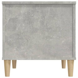   Tavolino Salotto Grigio Cemento 60x44,5x45 cm Legno ingegnerizzato