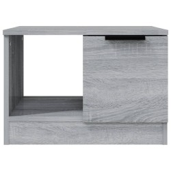   Tavolino da Salotto Grigio Sonoma 50x50x36 cm Legno ingegnerizzato