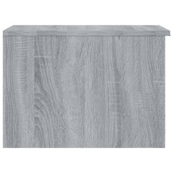   Tavolino da Salotto Grigio Sonoma 50x50x36 cm Legno ingegnerizzato