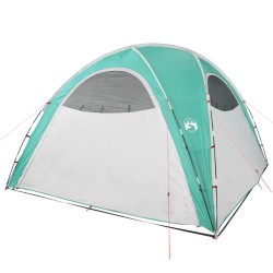 vidaXL Tenda da Festa Verde 360x360x219 cm Taffetà 190T