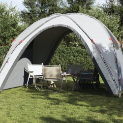 vidaXL Tenda da Festa Bianca 360x360x219 cm Taffetà 190T