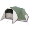 vidaXL Tenda da Campeggio 8 Persone Verde 360x430x195 cm Taffetà 190T