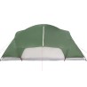 vidaXL Tenda da Campeggio 8 Persone Verde 360x430x195 cm Taffetà 190T