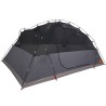 vidaXL Tenda Campeggio 8Persone Grigia e Arancione 360x430x195 Taffetà