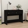 vidaXL Tavolino Consolle Nero 100x39x75 cm in Legno ingegnerizzato