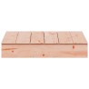 vidaXL Sabbiera con Copertura 111x111x19,5 cm Legno Massello Douglas