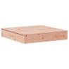 vidaXL Sabbiera con Copertura 111x111x19,5 cm Legno Massello Douglas