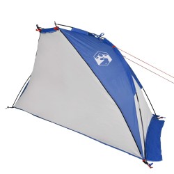 vidaXL Tenda da Spiaggia Blu Azzurro 268x223x125 cm Taffetà 185T