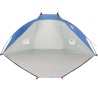 vidaXL Tenda da Spiaggia Blu Azzurro 268x223x125 cm Taffetà 185T